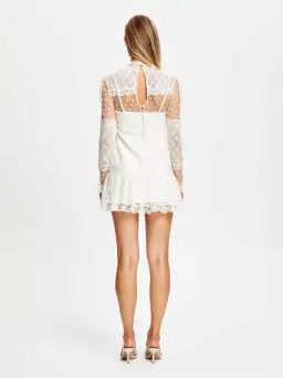 Alice McCall Moon Sister Mini Dress Cream Size 12 for rent on The Volte - image 2