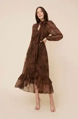 Sheike Wild Things Dress Print Size 8