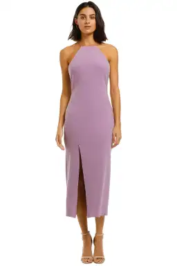 Bec & Bridge Candy Midi Dress Purple Size 10  for rent on The Volte - image 1