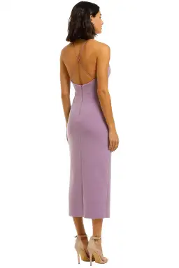 Bec & Bridge Candy Midi Dress Purple Size 10  for rent on The Volte - image 3