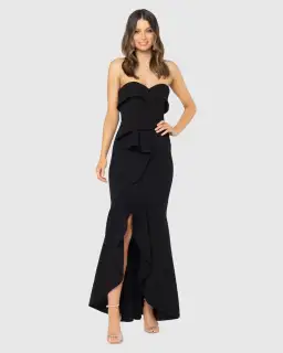 Pilgrim Spiced Gown Black Size 10  for rent on The Volte - image 1