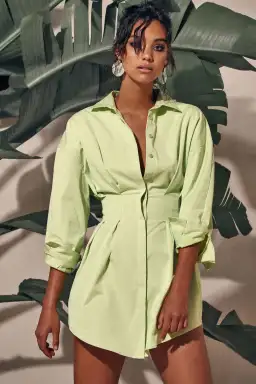 Mossman A New Light Dress Green Size 8  for rent on The Volte - image 2