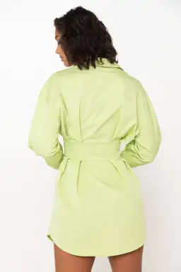 Mossman A New Light Dress Green Size 8  for rent on The Volte - image 3