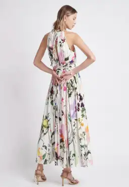 Aje Introspect High Neck Midi Dress Print Size 6  for rent on The Volte - image 4