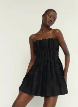 Aje Hybrid Sleeveless Mini Dress Black Size 12  for rent on The Volte - image 3