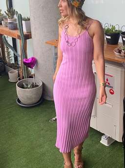 Hansen and Gretel Caprice Dress Orchid