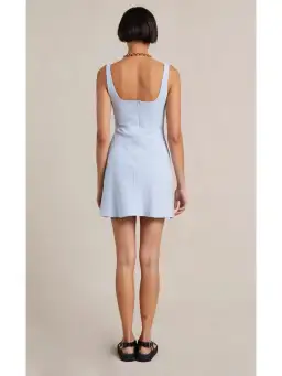 Bec & Bridge Phoebe Mini Dress Blue Size AU 6 for rent on The Volte - image 3