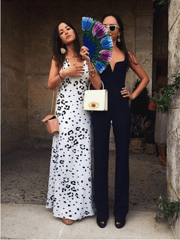 Galvan Flocked Leopard Print Dress