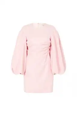 Camilla & Marc Philomena Blouson Sleeve Dress Ice Pink Size 6