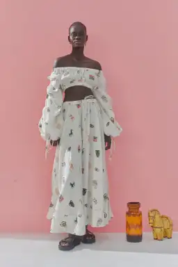 Alemais Hera Top and Skirt Set Print Size 8 for rent on The Volte - image 1