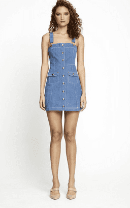 Alice McCall Woodstock Mini Dress Denim Blue Size 6 for rent on The Volte - image 3