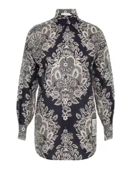 Zimmermann Pattie Relaxed Shirt and Pants Set Size 0 & 1