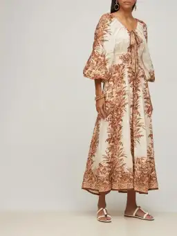 Zimmermann Moonshine Scoop Long Dress Print Size 1 for rent on The Volte - image 1