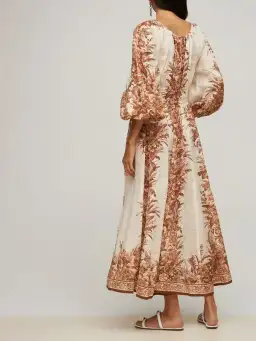 Zimmermann Moonshine Scoop Long Dress Print Size 1 for rent on The Volte - image 2