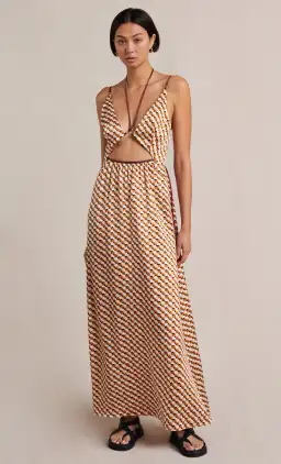 Bec & Bridge Casablanca Maxi Dress Print Size 6
