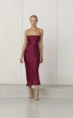 Bec and Bridge Kaia Cowl Dress Plum Size 6  for rent on The Volte - image 1