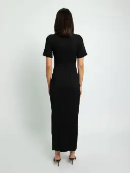 Christopher Esber Ruched Multi Panel Tee Dress Size 6 for rent on The Volte - image 4