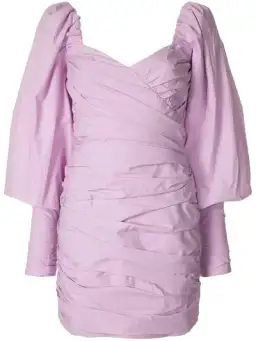 Bec & Bridge Winslowe L/S Mini Dress Lilac Size 8 for rent on The Volte - image 4