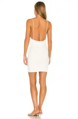 Bec & Bridge Maddison Boat Neck Mini Dress  Ivory Size 10  for rent on The Volte - image 3