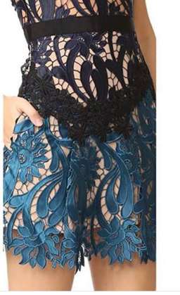 Self portrait prairie mini dress size 10 for rent on The Volte - image 3