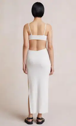 Bec & Bridge Selene V Maxi Dress Ivory Size 10 for rent on The Volte - image 5