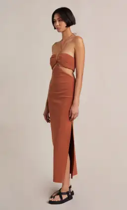 Bec & Bridge Alba Dress Terracotta Size 6 for rent on The Volte - image 3