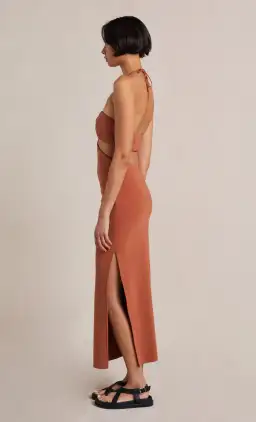 Bec & Bridge Alba Dress Terracotta Size 10 for rent on The Volte - image 2