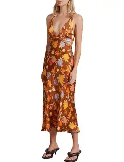 Bec & Bridge Valentina Midi Dress Print Size 6  for rent on The Volte - image 4