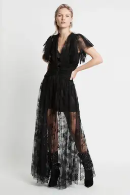 Sass & Bide Salomes Dance Dress Black Size 10 