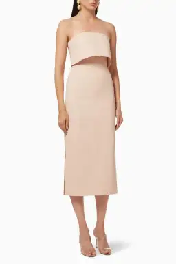 C/MEO Collective Midi Dress Blush Size M for rent on The Volte - image 1
