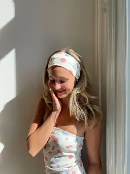 Djerf Avenue Tube Dress Summer Berries Print Size 6 for rent on The Volte - image 5