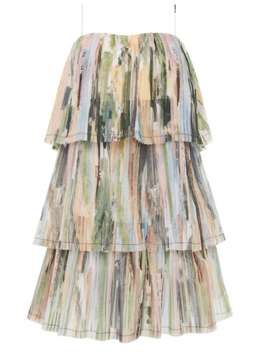 Aje Paperback Sunray Mini Dress Print Size 8 for rent on The Volte - image 3