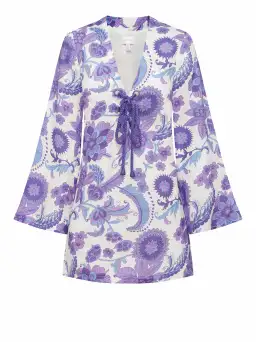 Alice McCall Blueberry Nights Dress Jacaranda Print Size 6 for rent on The Volte - image 6