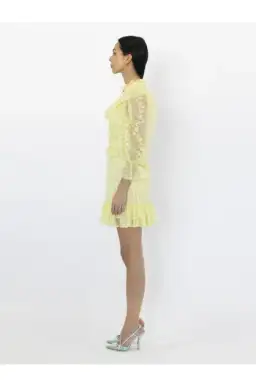 Alice McCall Love My Way Mini Dress Lemon Yellow Size 6 for rent on The Volte - image 5