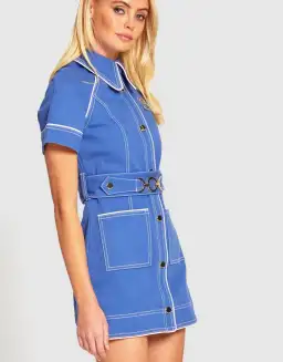 Alice McCall Saturdays Mini Dress Blue Size 8 for rent on The Volte - image 5