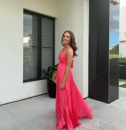 ALC Aries Dress Hibiscus Pink Size 0 for rent on The Volte - image 1