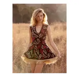 Alice McCall Shadow Sun Dress Print Size 10 