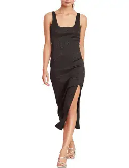 Bec & Bridge Ze'bre Midi Dress Black Size AU 6 for rent on The Volte - image 1