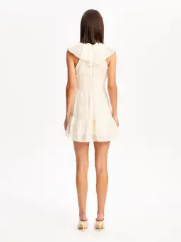 Alice McCall New Romantics Ruffle Mini Dress Cream Size 14 for rent on The Volte - image 5