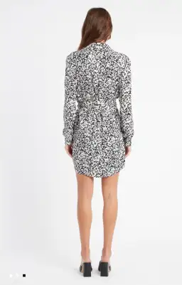 Kookai Elara Shirt Dress Multi Size 10