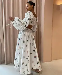 Alemais Hera Set Print Size 14 for rent on The Volte - image 3