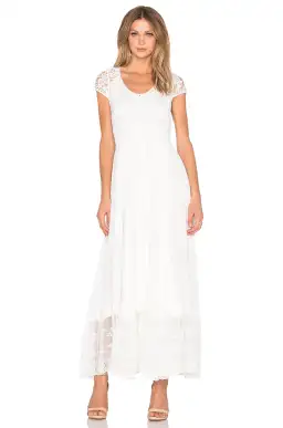 Spell Wild Belle Gown White Size S for rent on The Volte - image 1