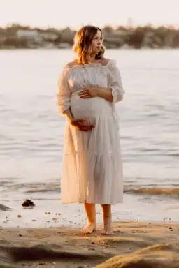 Co and Ry Goldie Maxi Dress White One Size  for rent on The Volte - image 2