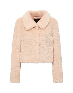 Unreal Fur Lily Jacket Peach Size 12 for rent on The Volte - image 3