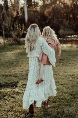 Co & Ry Audrey Dress Floral Size S/M for rent on The Volte - image 2