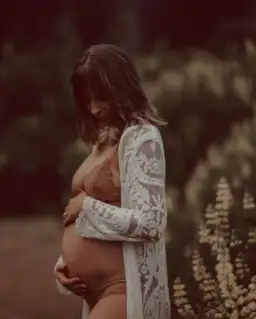 Coven & Co Raven Lace Kimono White One Size for rent on The Volte - image 2