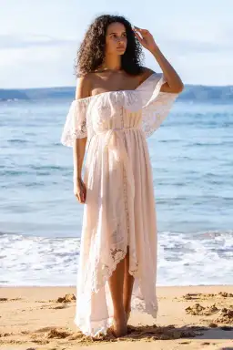  Fillyboo Wonder Years Dress White Size L for rent on The Volte - image 1