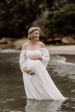 Coven & Co Starlight Gown White Size XL for rent on The Volte - image 2