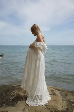 Coven & Co Folklore Gown White Size M / AU 12 for rent on The Volte - image 4