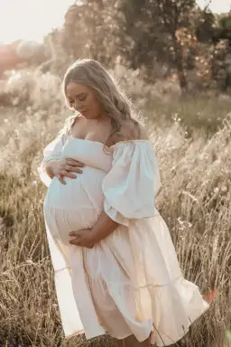 Bird and Kite Isabella Dress in Rose Milk Size M / AU 12 for rent on The Volte - image 2